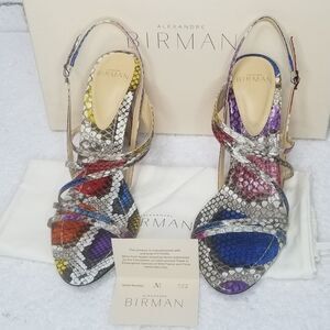 Alexandre Birman

Python Slingback Sandals